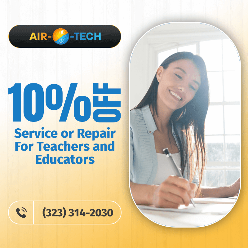 10  off Service or Repair for Teachers and Educators