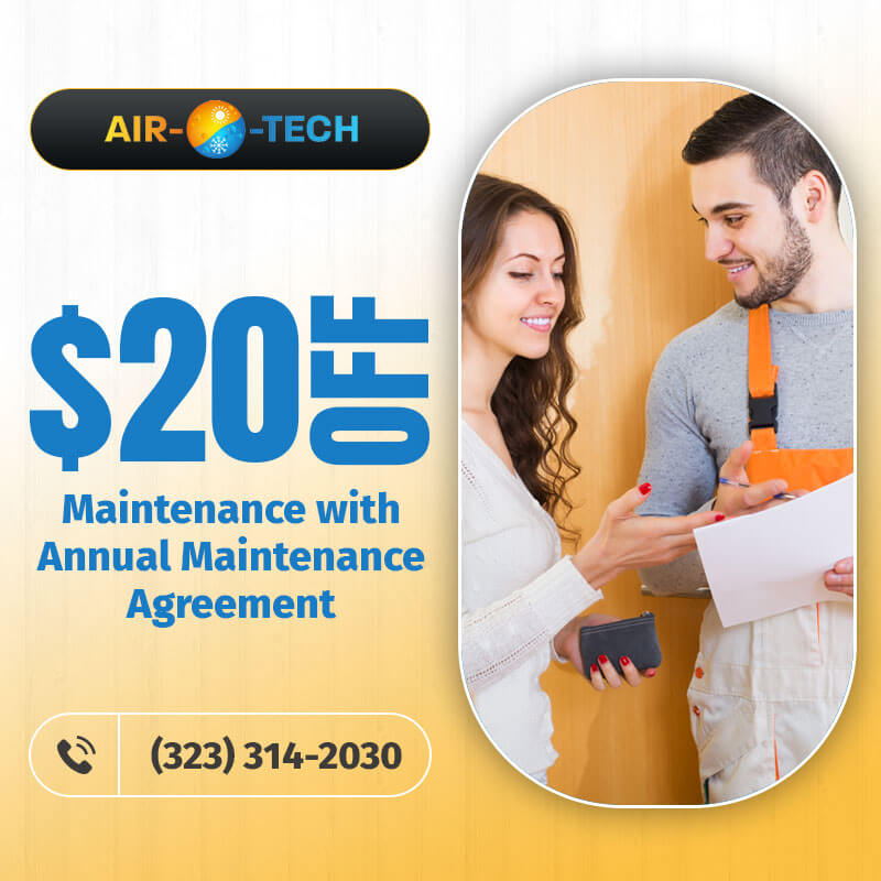 20 off Maintenance with Annual Maintenance Agreement